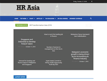 Tablet Screenshot of hrasiamedia.com